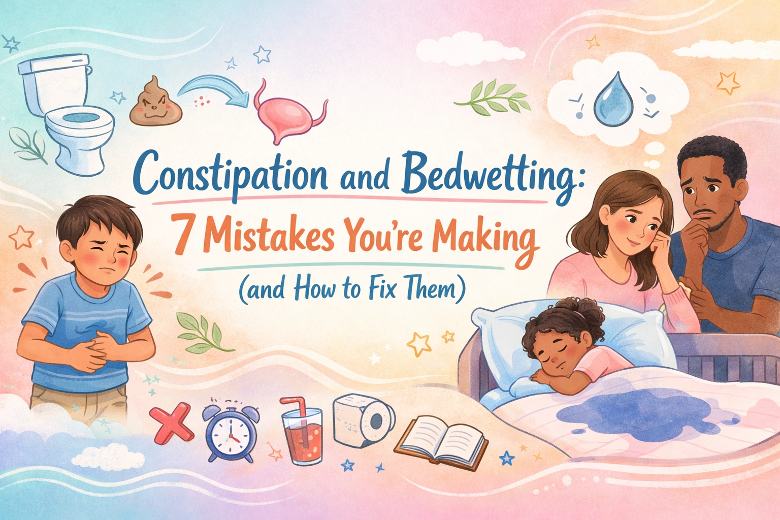 Constipation and Bedwetting: 7 Mistakes You're Making (and How to Fix Them)