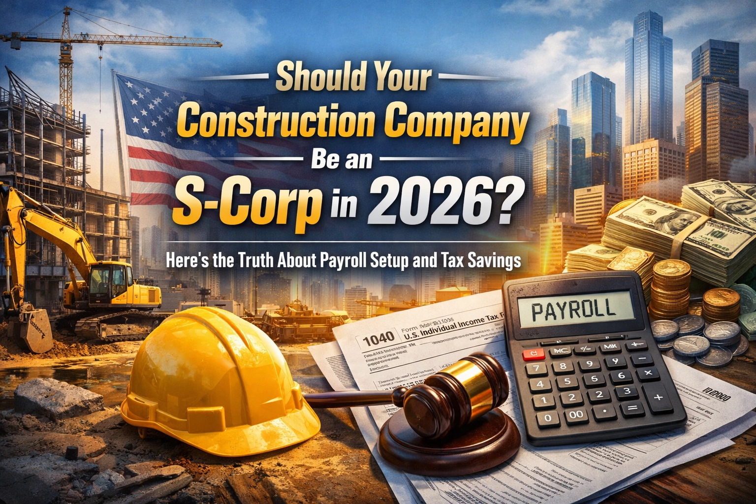 [HERO] Should Your Construction Company Be an S-Corp in 2026? Here