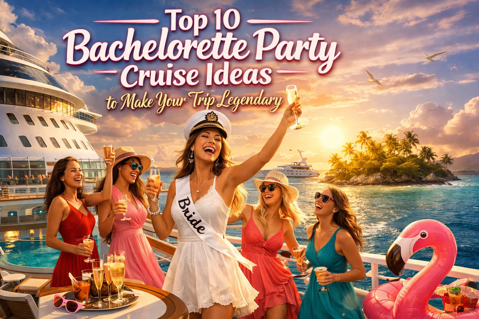 [HERO] Top 10 Bachelorette Party Cruise Ideas to Make Your Trip Legendary