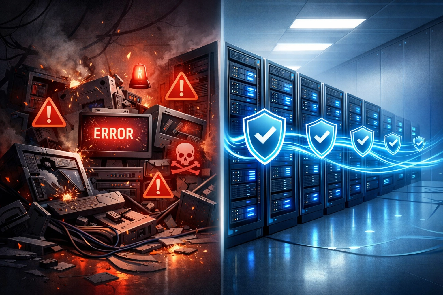 Comparison of reactive vs proactive network security approaches for small business IT protection