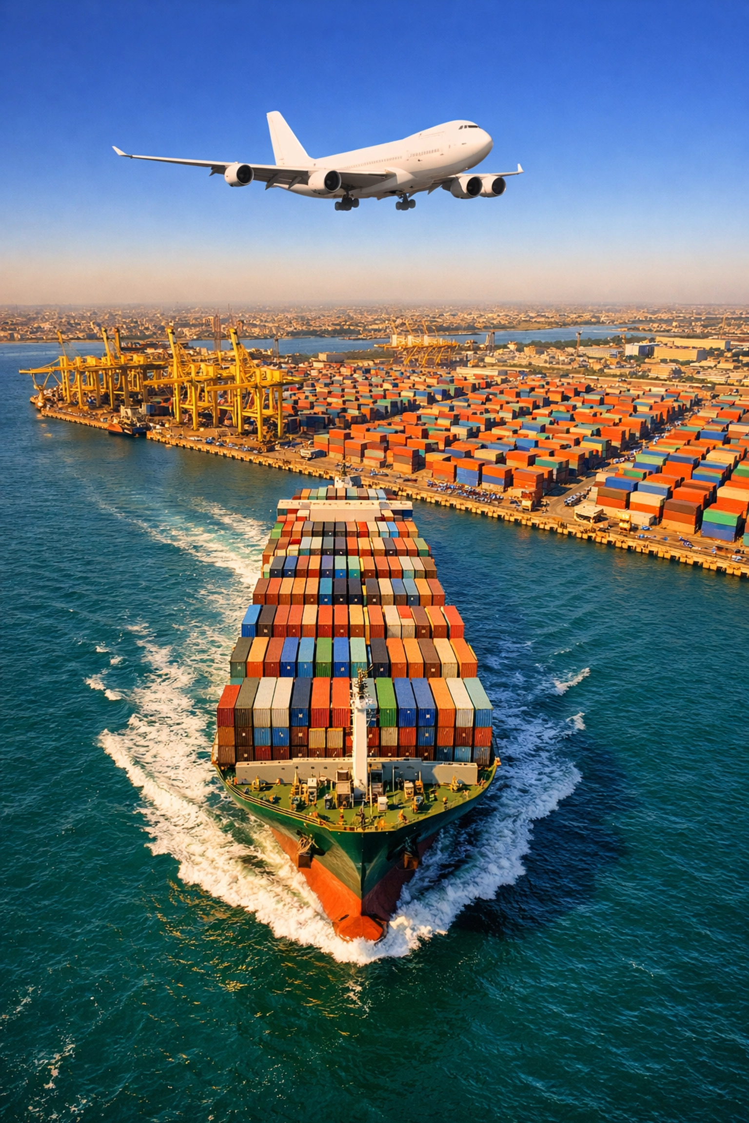 International shipping and logistics for kola nut exports from a major Nigerian port via sea and air.