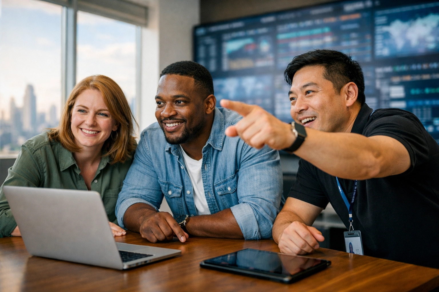 IT professionals collaborating on Agentic AI and ServiceNow ITOM strategies for operational excellence.