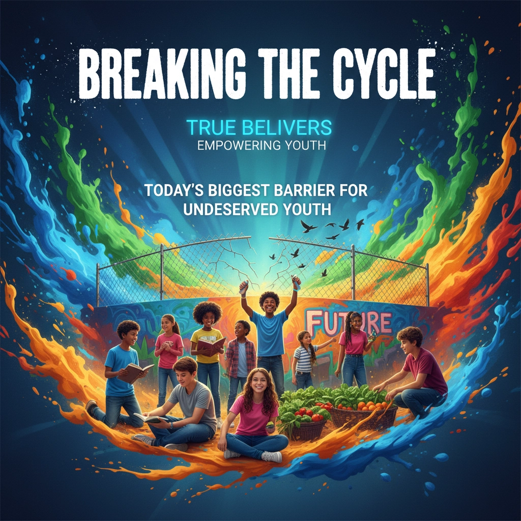 Breaking the Cycle: How True Believers Tackles Today's Biggest Barrier for Underserved Youth