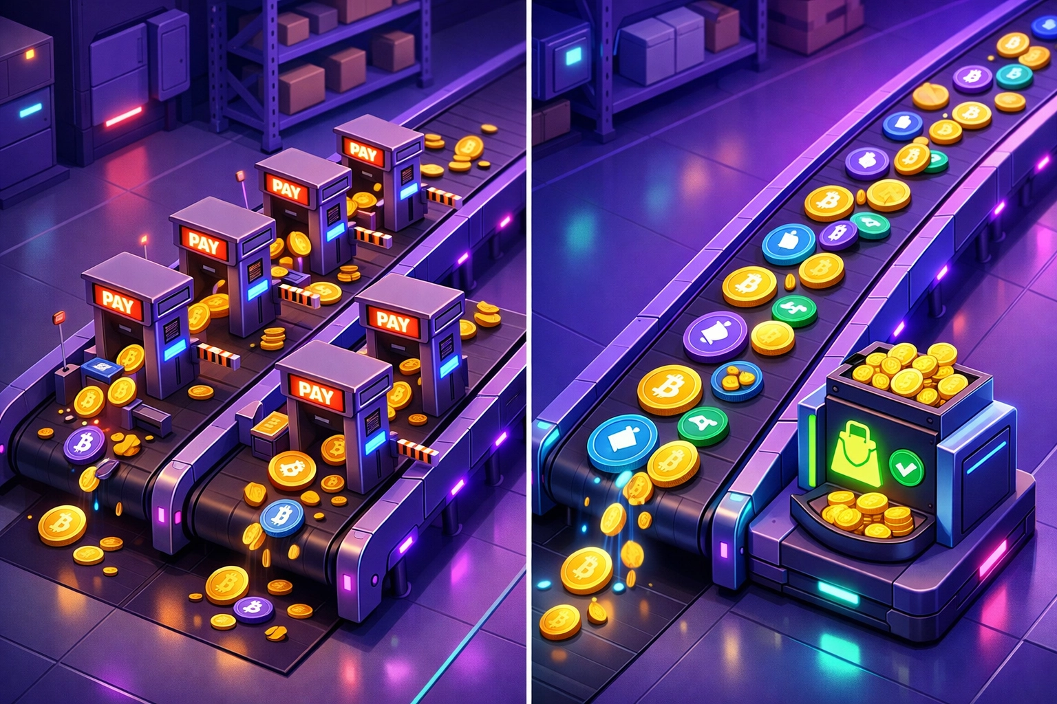 Traditional crypto payment processor fees vs Larecoin's reduced merchant costs