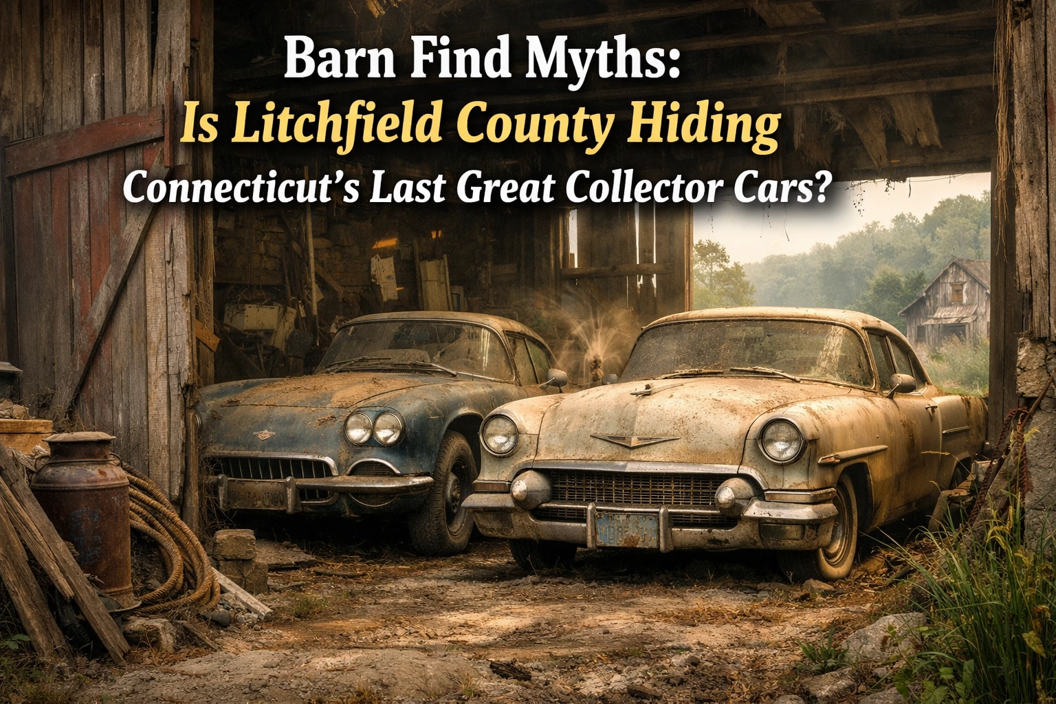 [HERO] Barn Find Myths: Is Litchfield County Hiding Connecticut’s Last Great Collector Cars?