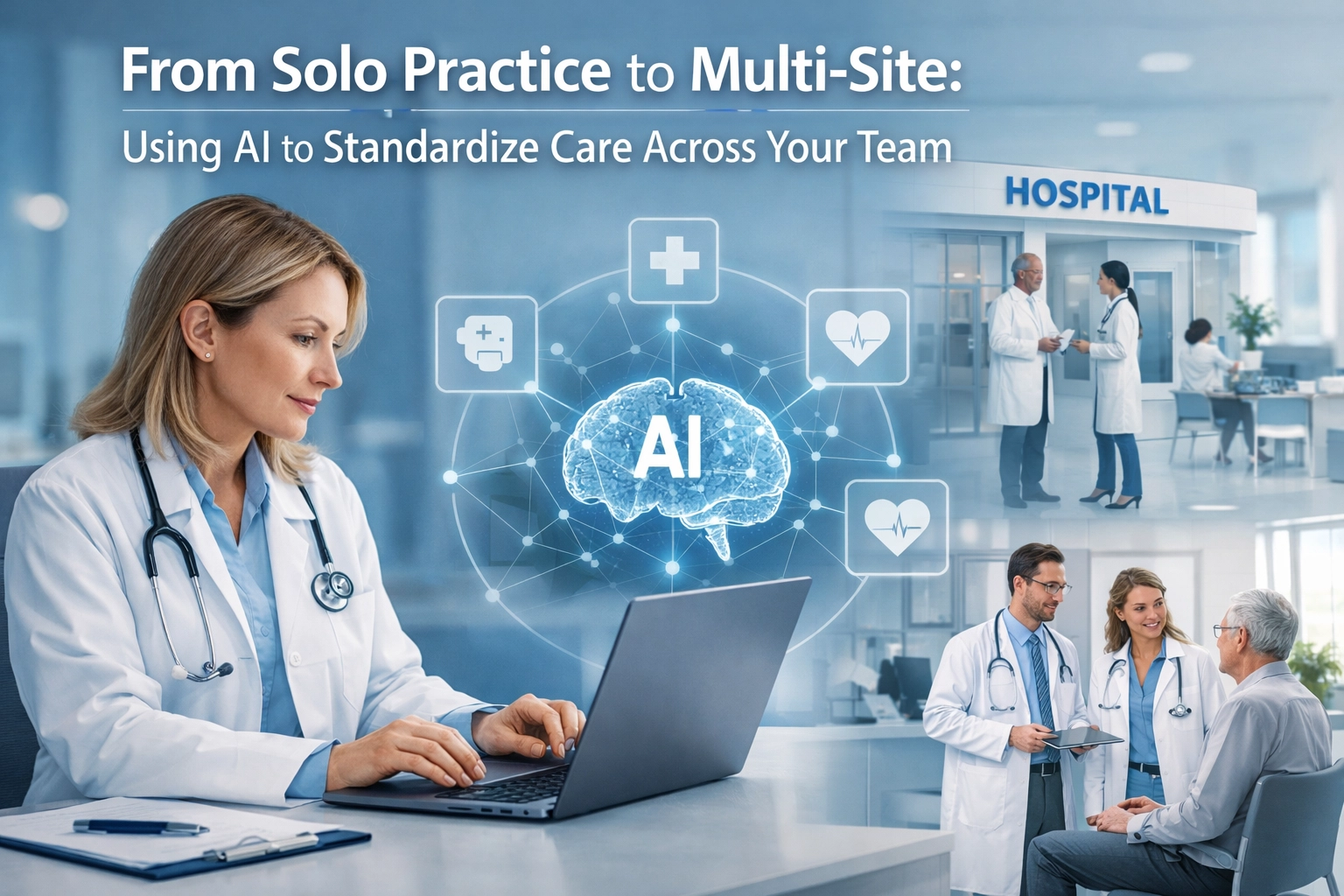 From Solo Practice to Multi-Site: Using AI to Standardize Care Across Your Team