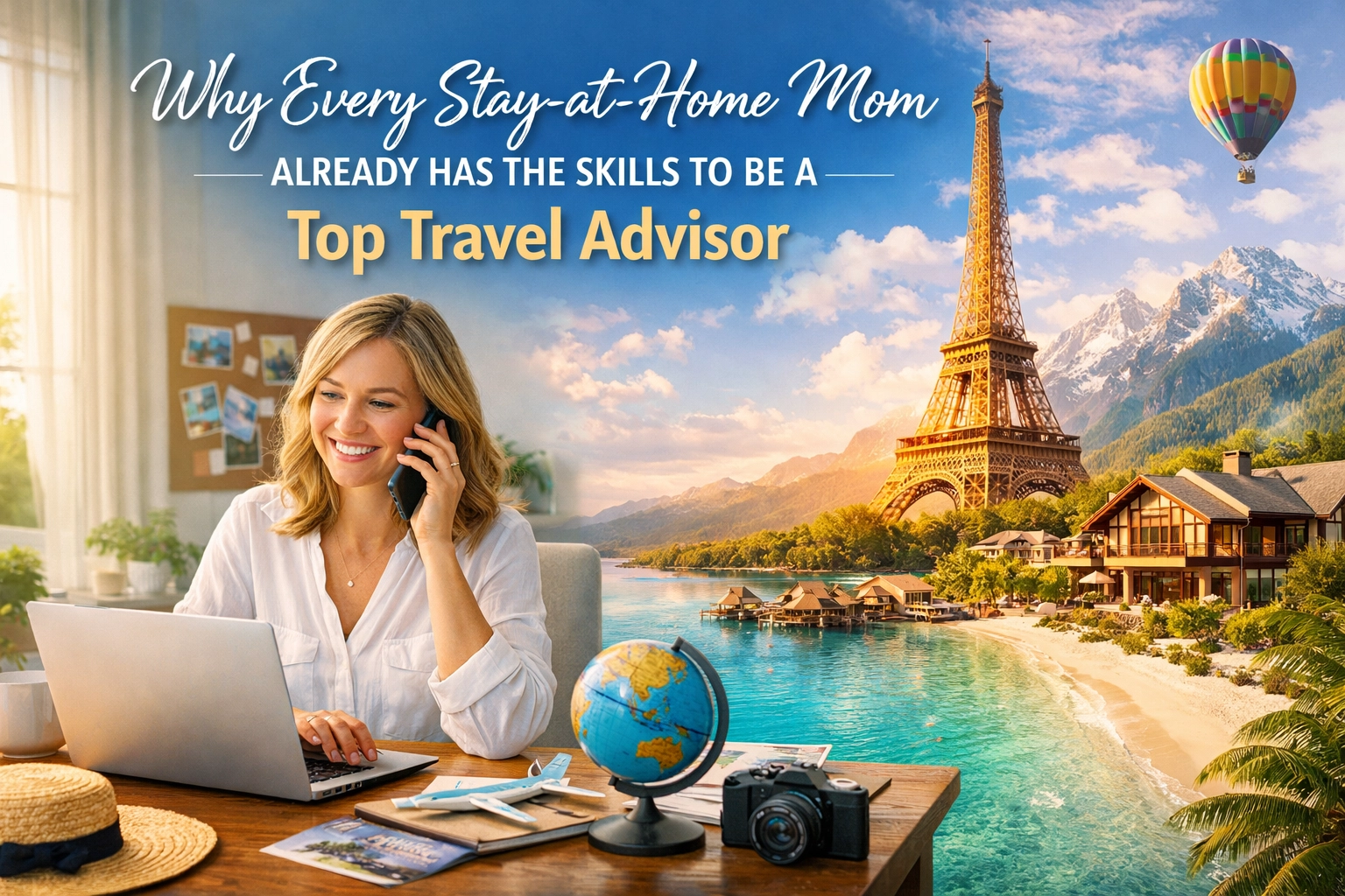 [HERO] Why Every Stay-at-Home Mom Already Has the Skills to Be a Top Travel Advisor
