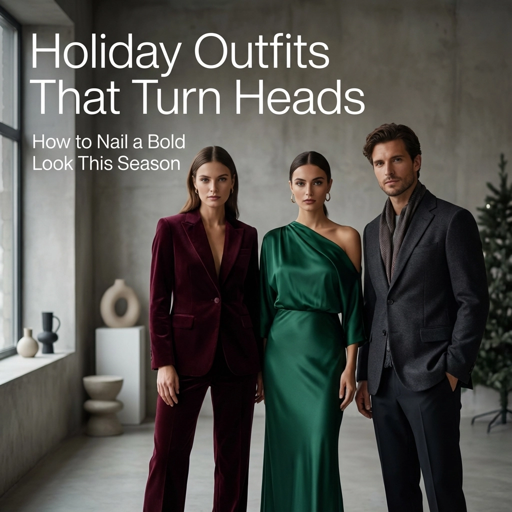 Holiday Outfits That Turn Heads: How to Nail a Bold Look This Season