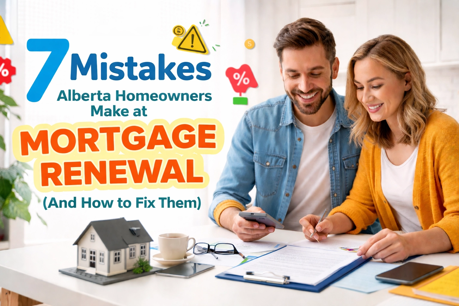 7 Mistakes Alberta Homeowners Make at Mortgage Renewal (And How to Fix Them)