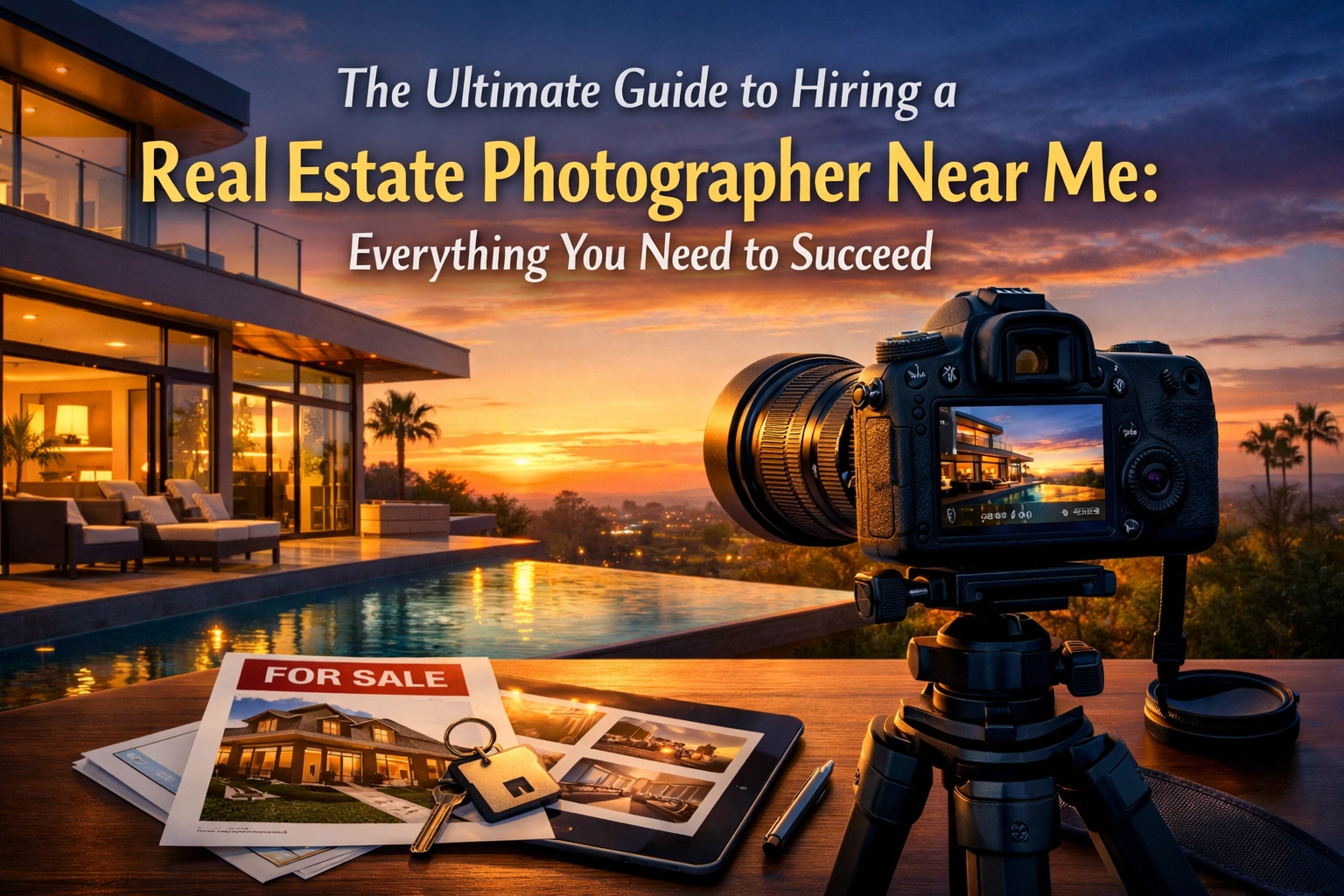 Real estate photographer near me capturing bright, MLS-ready listing photos of a modern home interior—professional real estate photography services for agents and homeowners