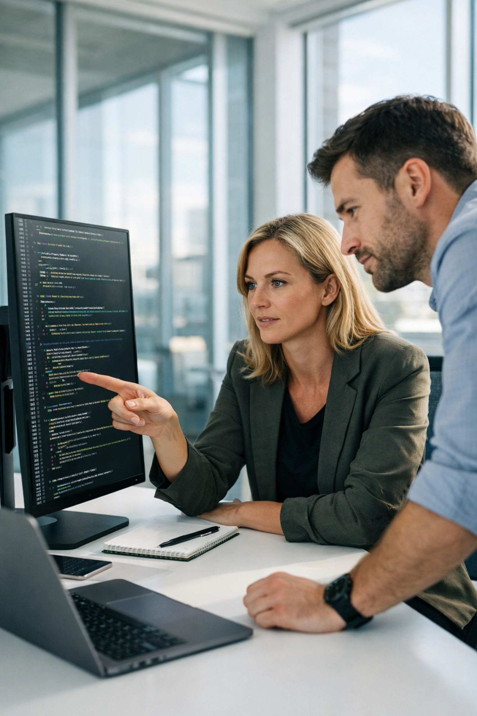 IT professionals reviewing code for ServiceNow Zurich security patching and CVE-2026-0542 remediation.