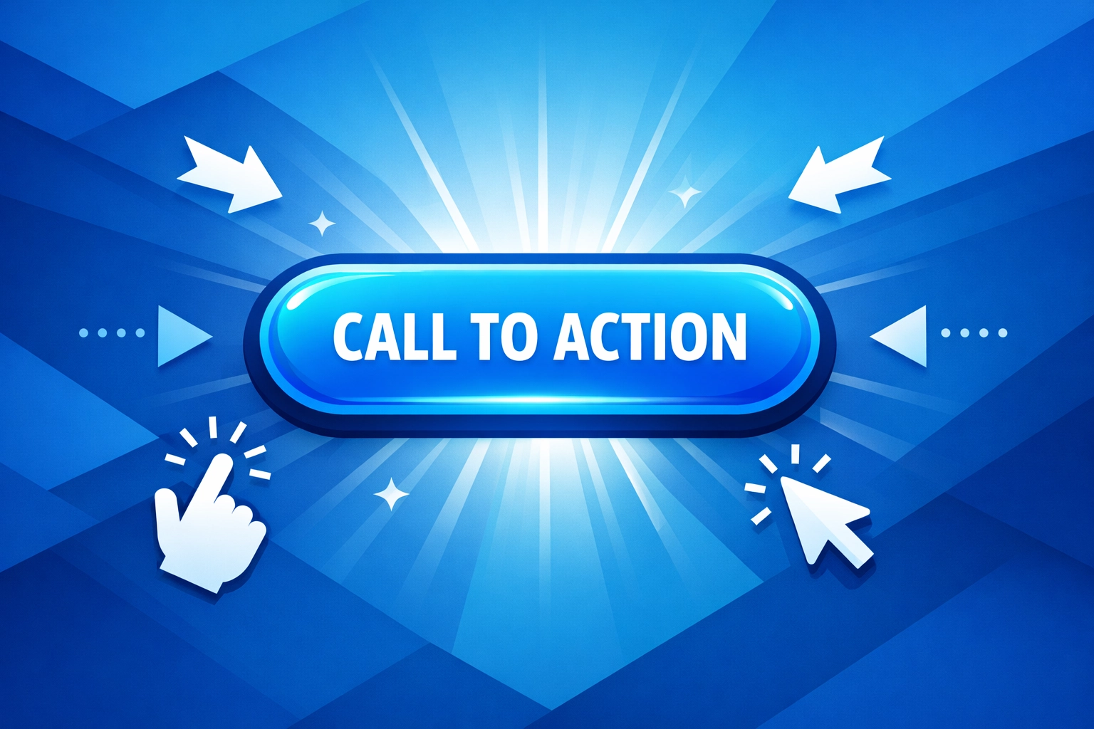 Effective call-to-action button design with clear visual emphasis for website conversions