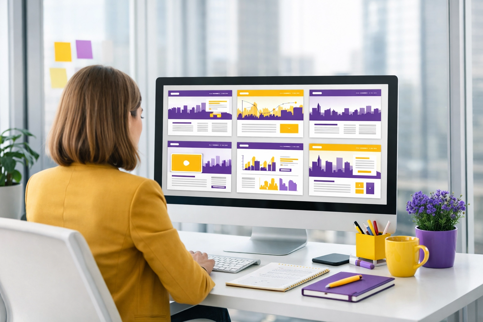 Strategist developing location-specific web pages to improve local search rankings for service businesses.