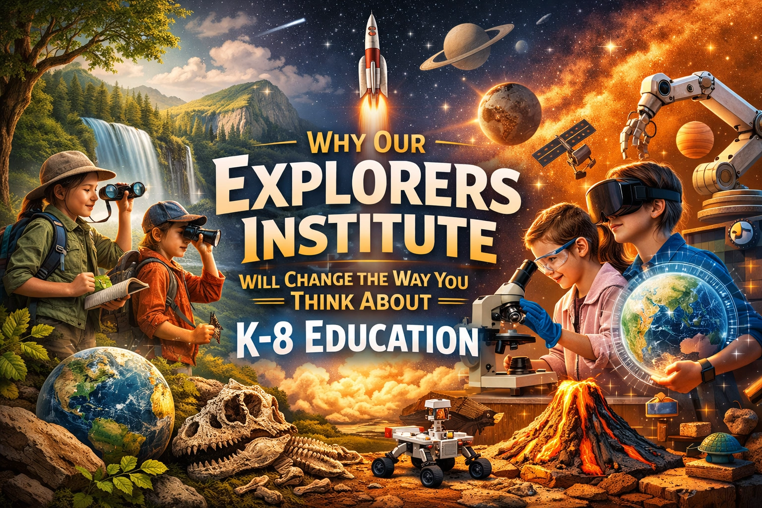 [HERO] Why Our Explorers Institute Will Change the Way You Think About K-8 Education