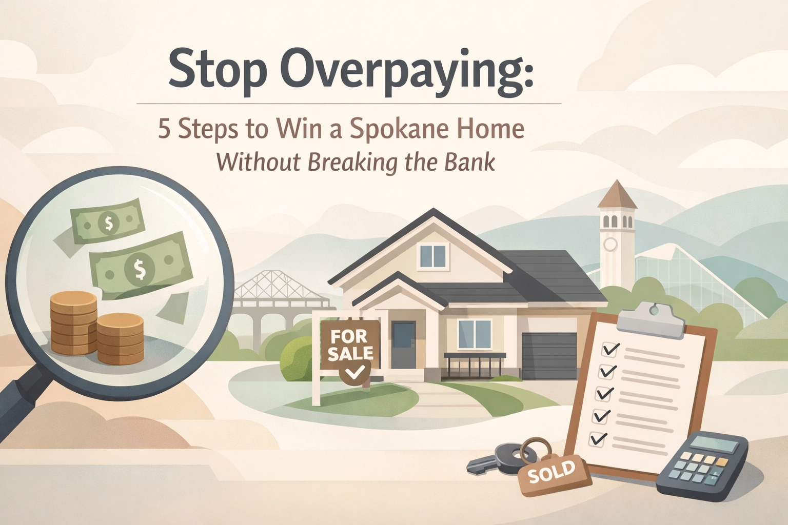 [HERO] Stop Overpaying: 5 Steps to Win a Spokane Home Without Breaking the Bank