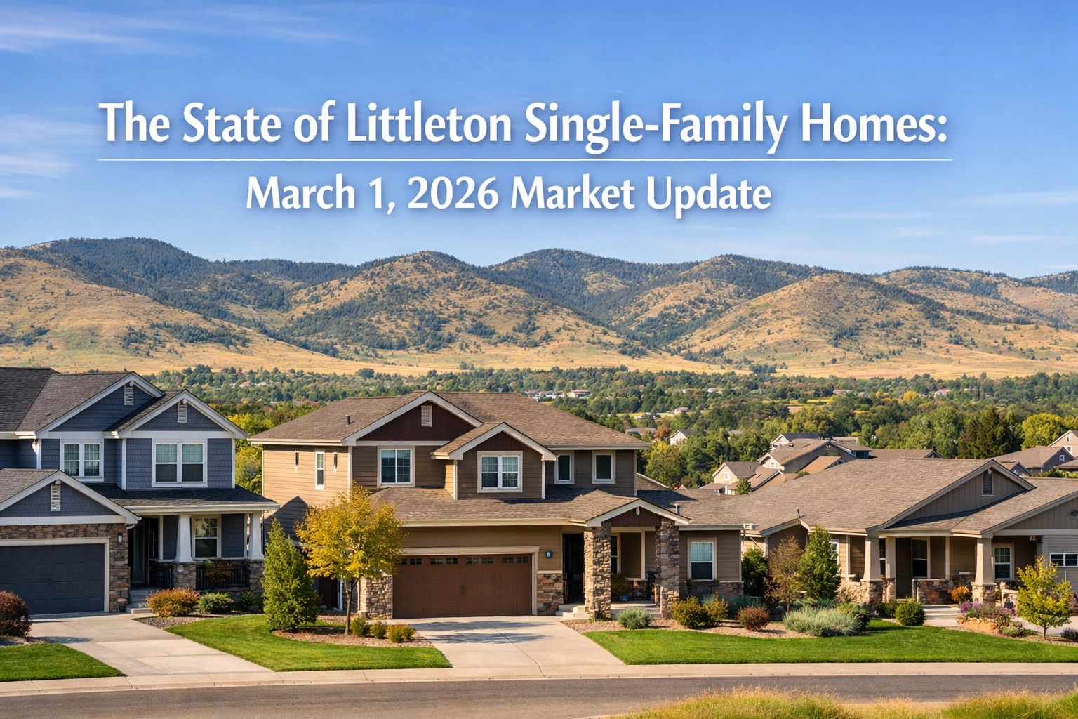 [HERO] The State of Littleton Single-Family Homes: March 1, 2026 Market Update