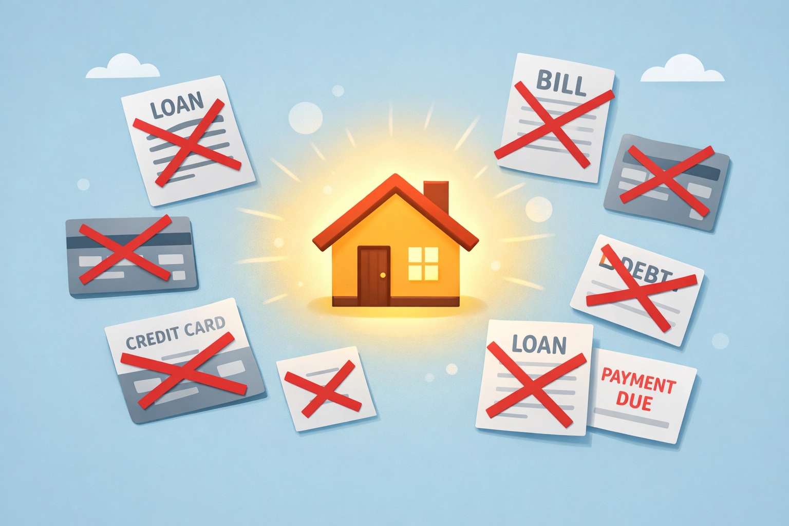 Eliminando micropréstamos y deudas pequeñas para enfocarse en comprar casa