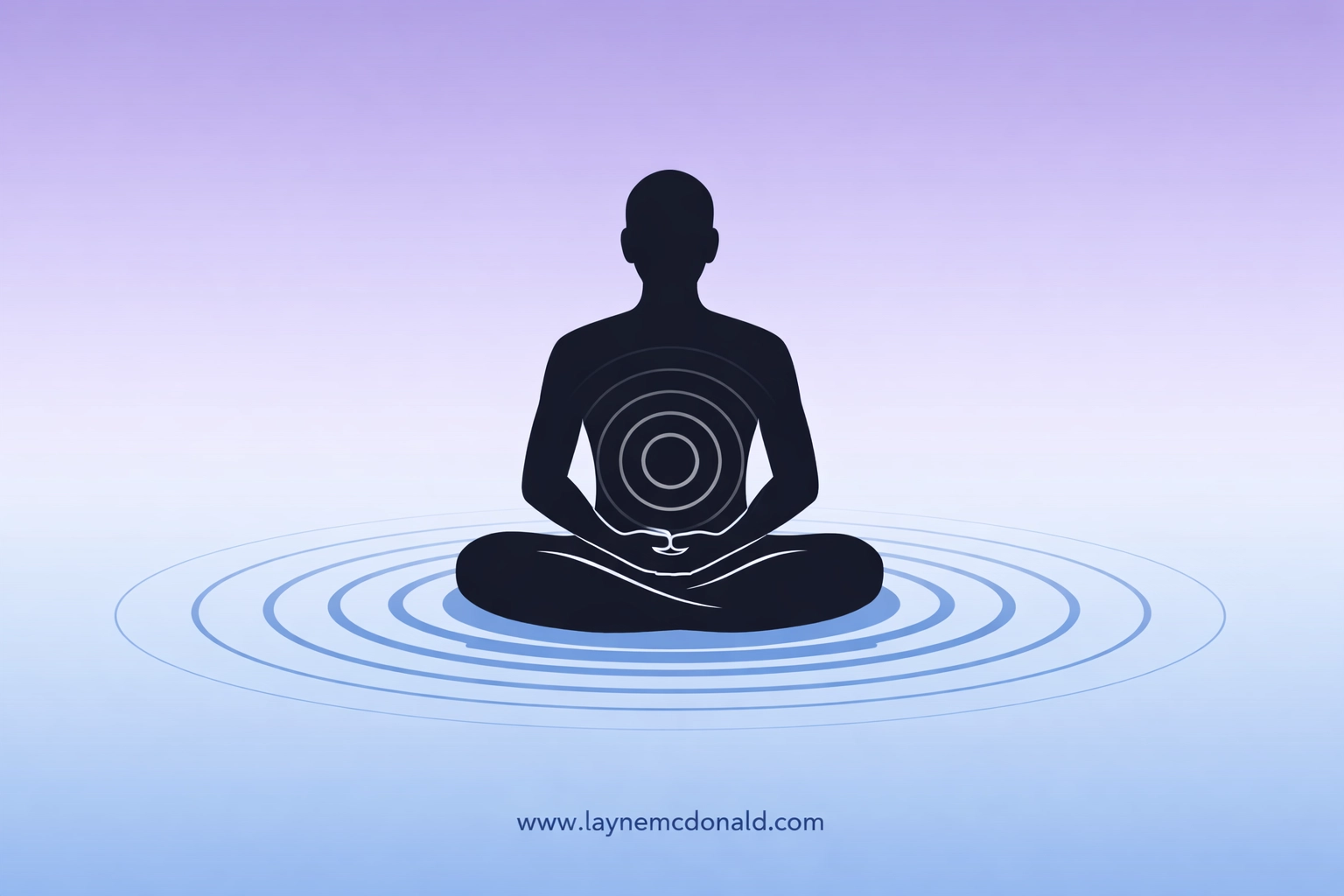 Peaceful prayer posture showing grounding breath prayer technique for healing