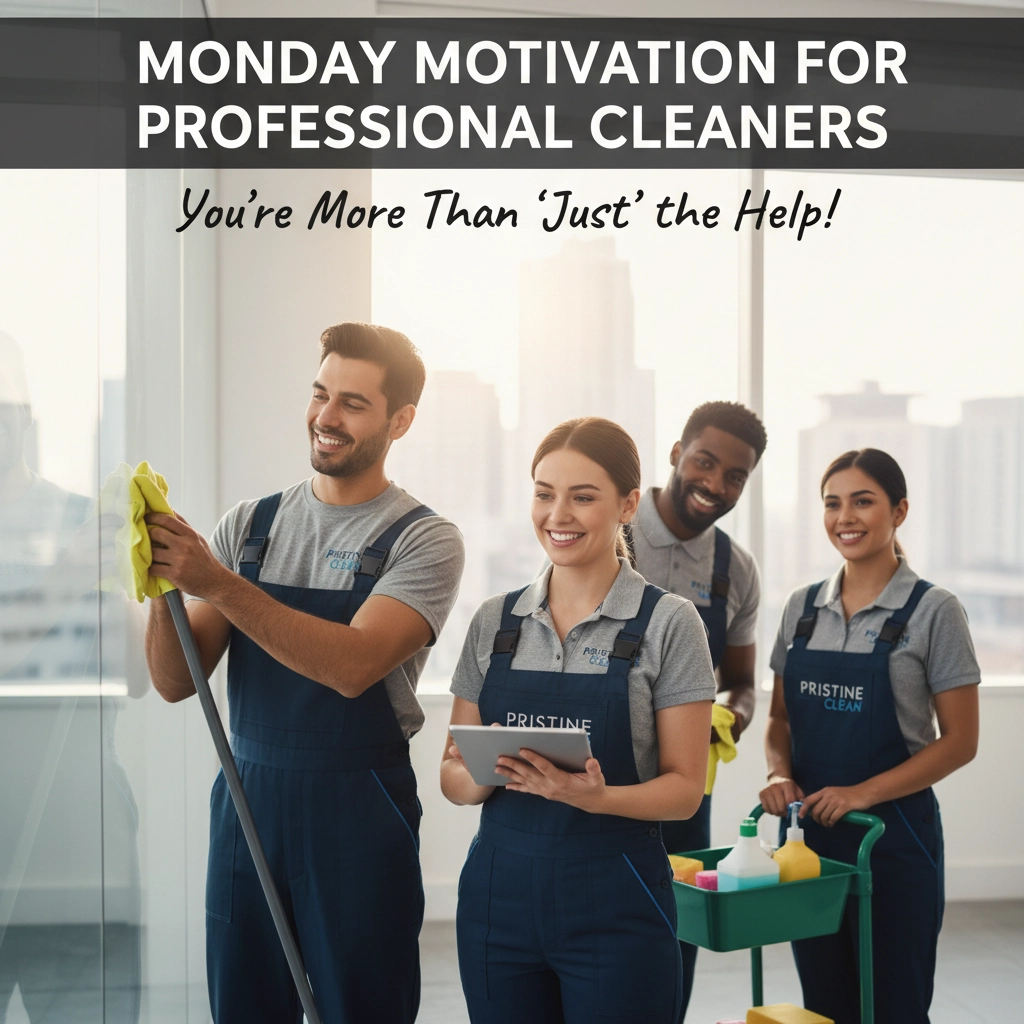 Monday Motivation for Professional Cleaners: You are More Than Just the Help!