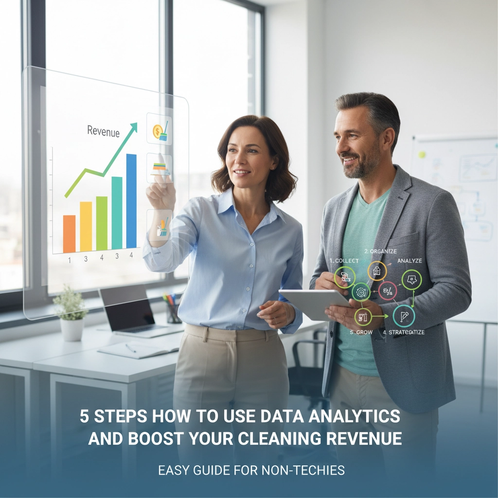 5 Steps How to Use Data Analytics and Boost Your Cleaning Revenue (Easy Guide for Non-Techies)