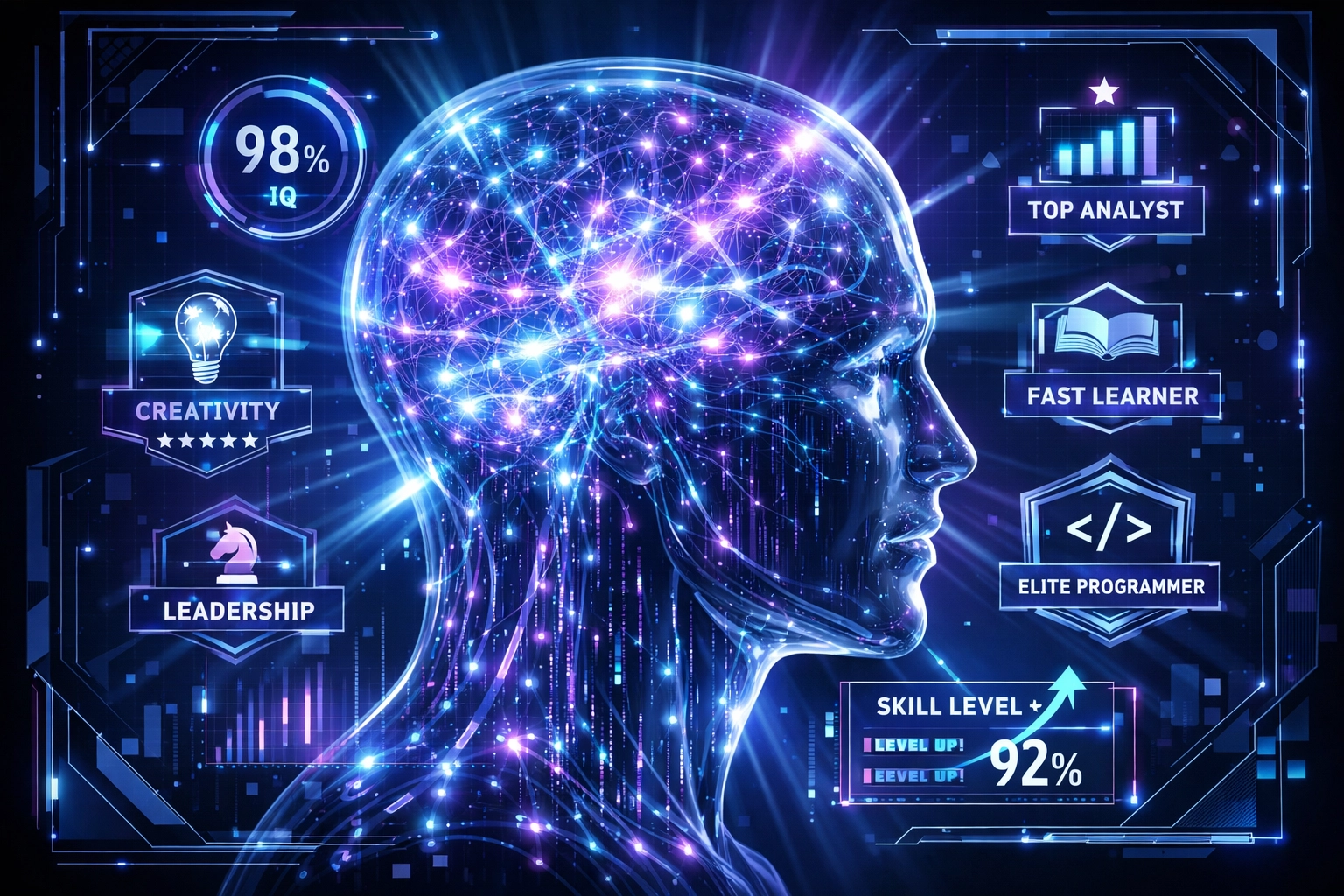AI assessment technology analyzing candidate skills and measuring workplace readiness potential