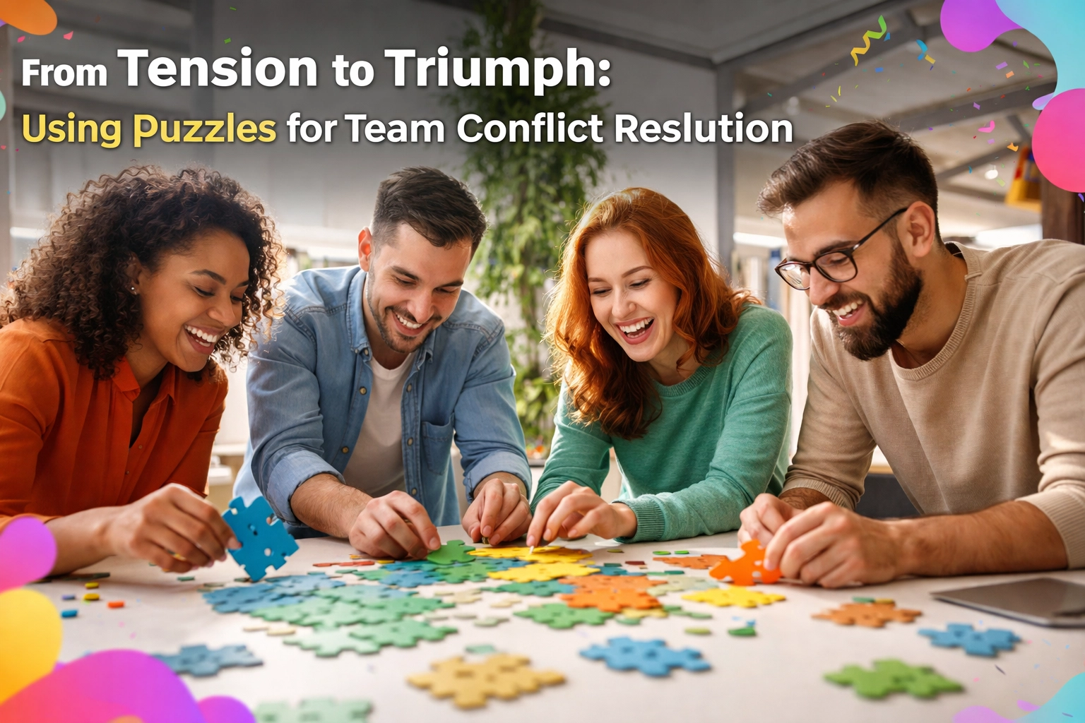 [HERO] From Tension to Triumph: Using Puzzles for Team Conflict Resolution