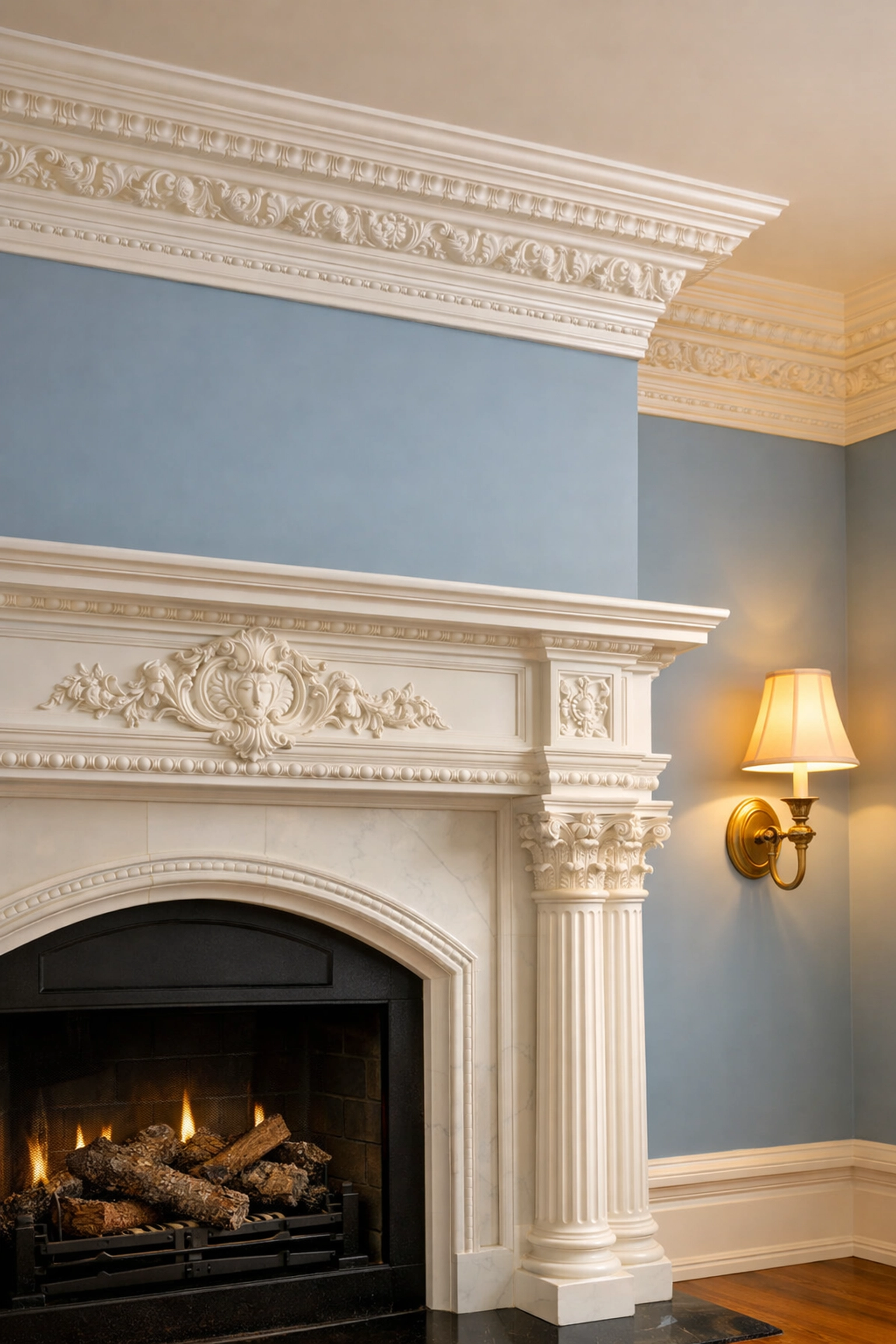 A spotless historic home interior in West Cambridge after deep move-out cleaning Cambridge.