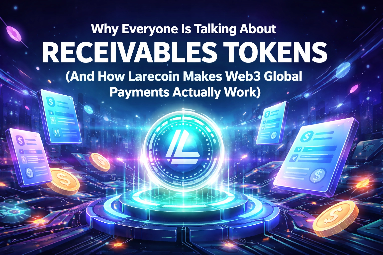 [HERO] Why Everyone Is Talking About Receivables Tokens (And How Larecoin Makes Web3 Global Payments Actually Work)
