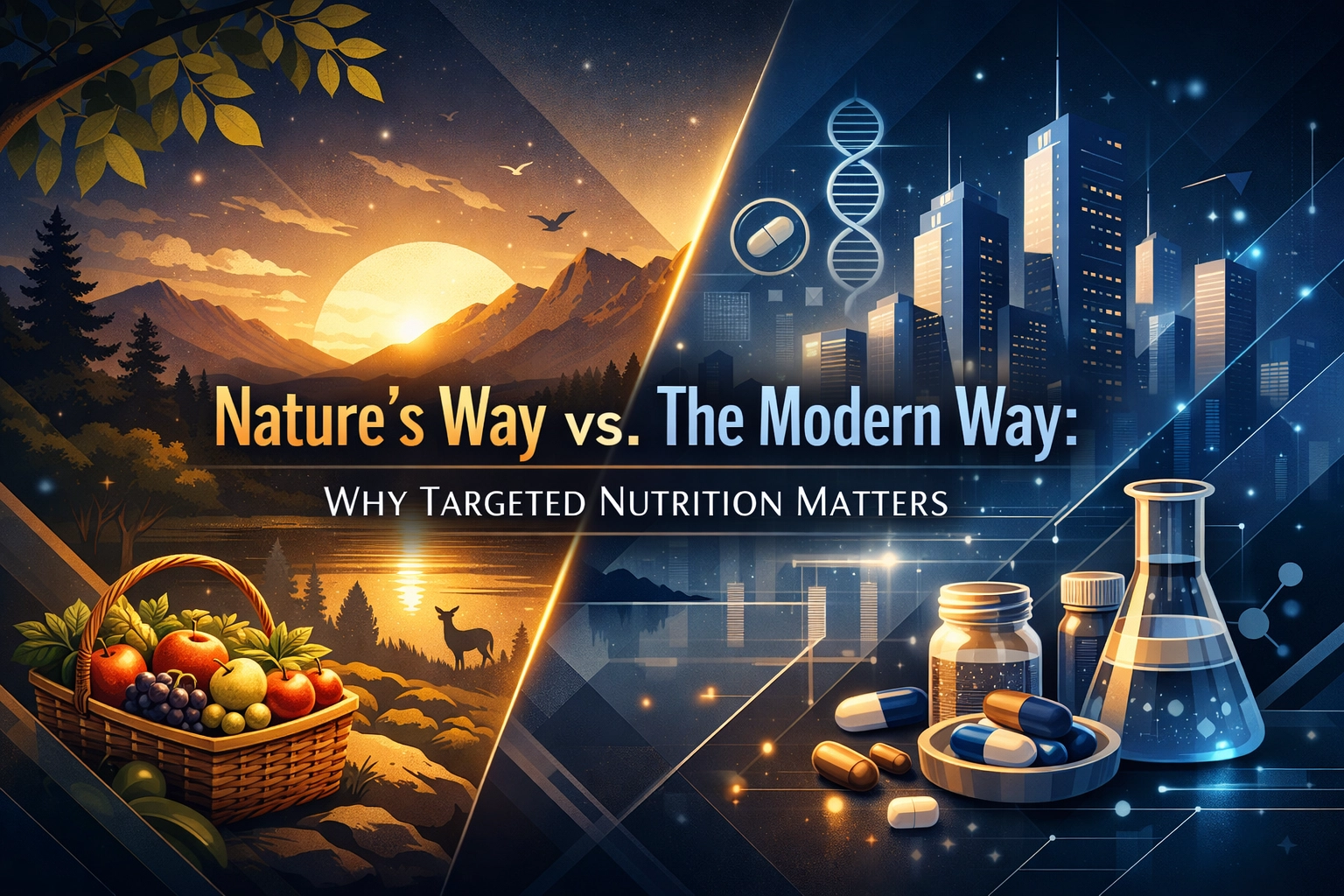 [HERO] Nature's Way vs. The Modern Way: Why Targeted Nutrition Matters