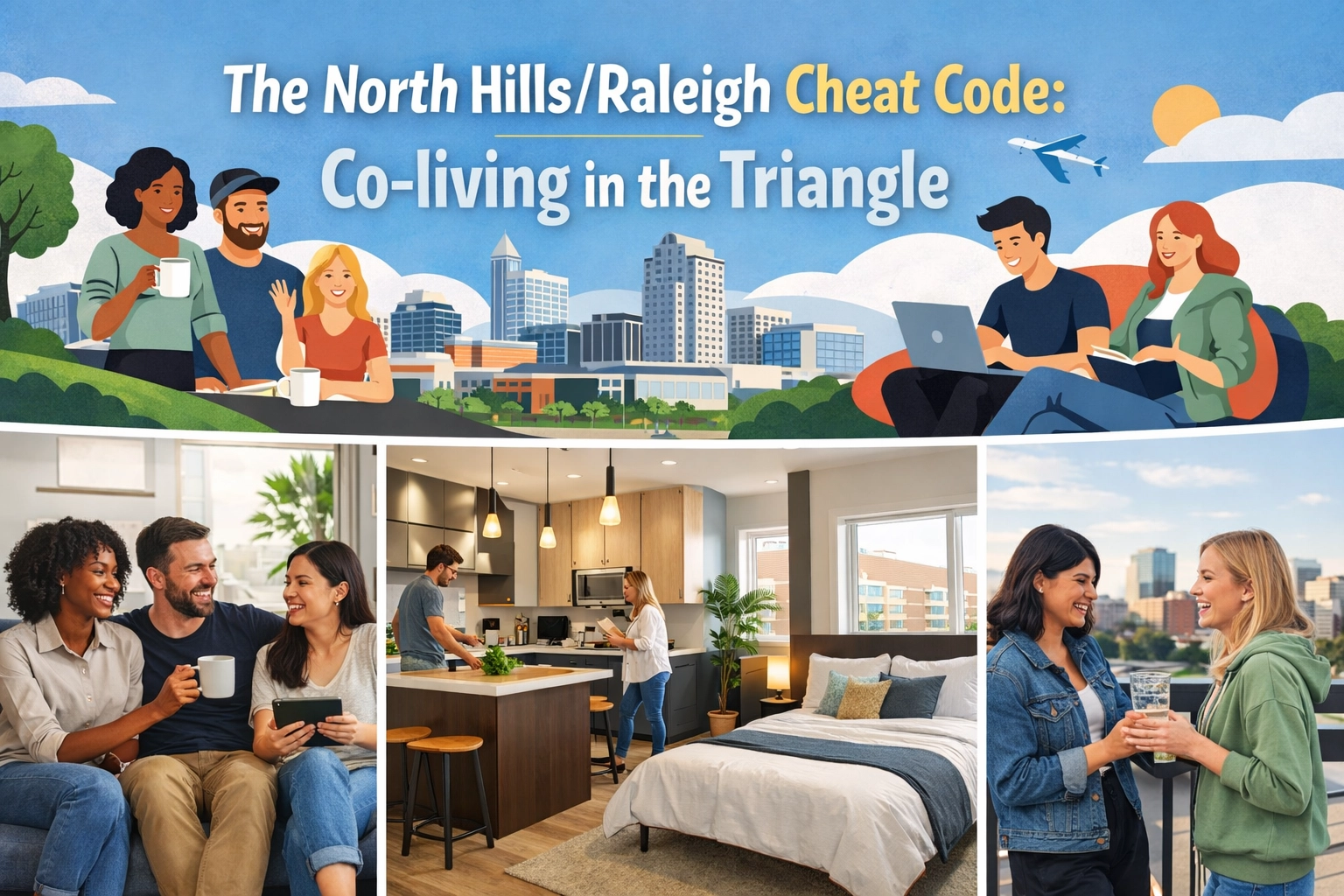 [HERO] The North Hills/Raleigh Cheat Code: Co-living in the Triangle