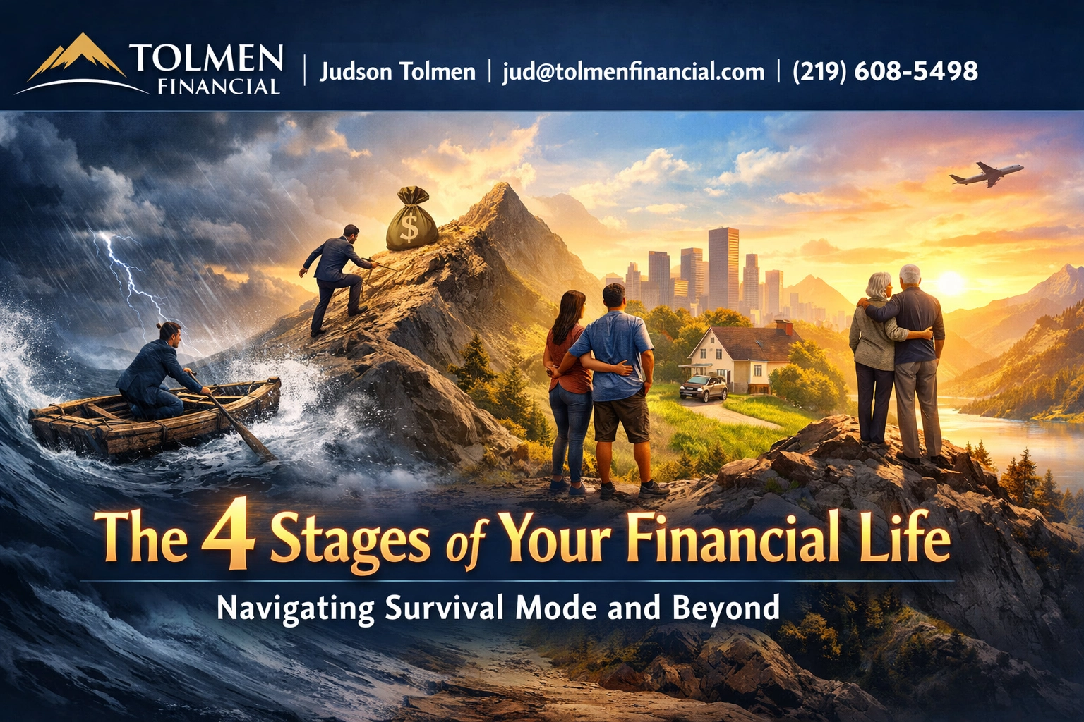 [HERO] The 4 Stages of Your Financial Life: Navigating Survival Mode and Beyond