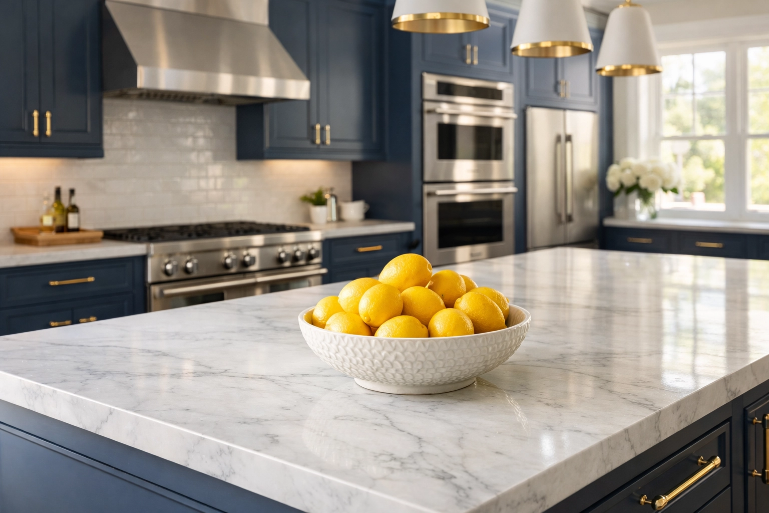 Pristine luxury kitchen cleaned by the best house cleaning services in Needham Massachusetts.