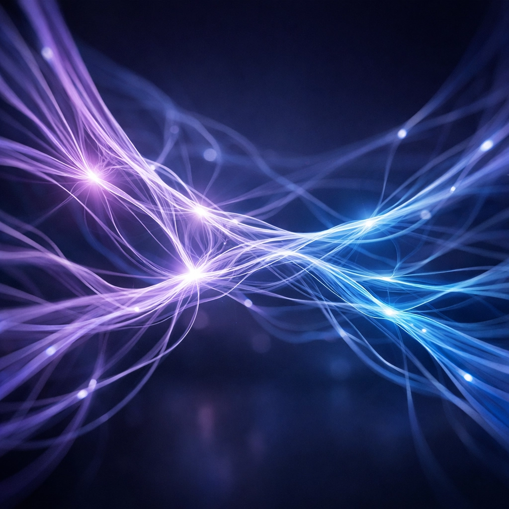 Abstract visualization of neural pathways rewiring for better chronic pain management.