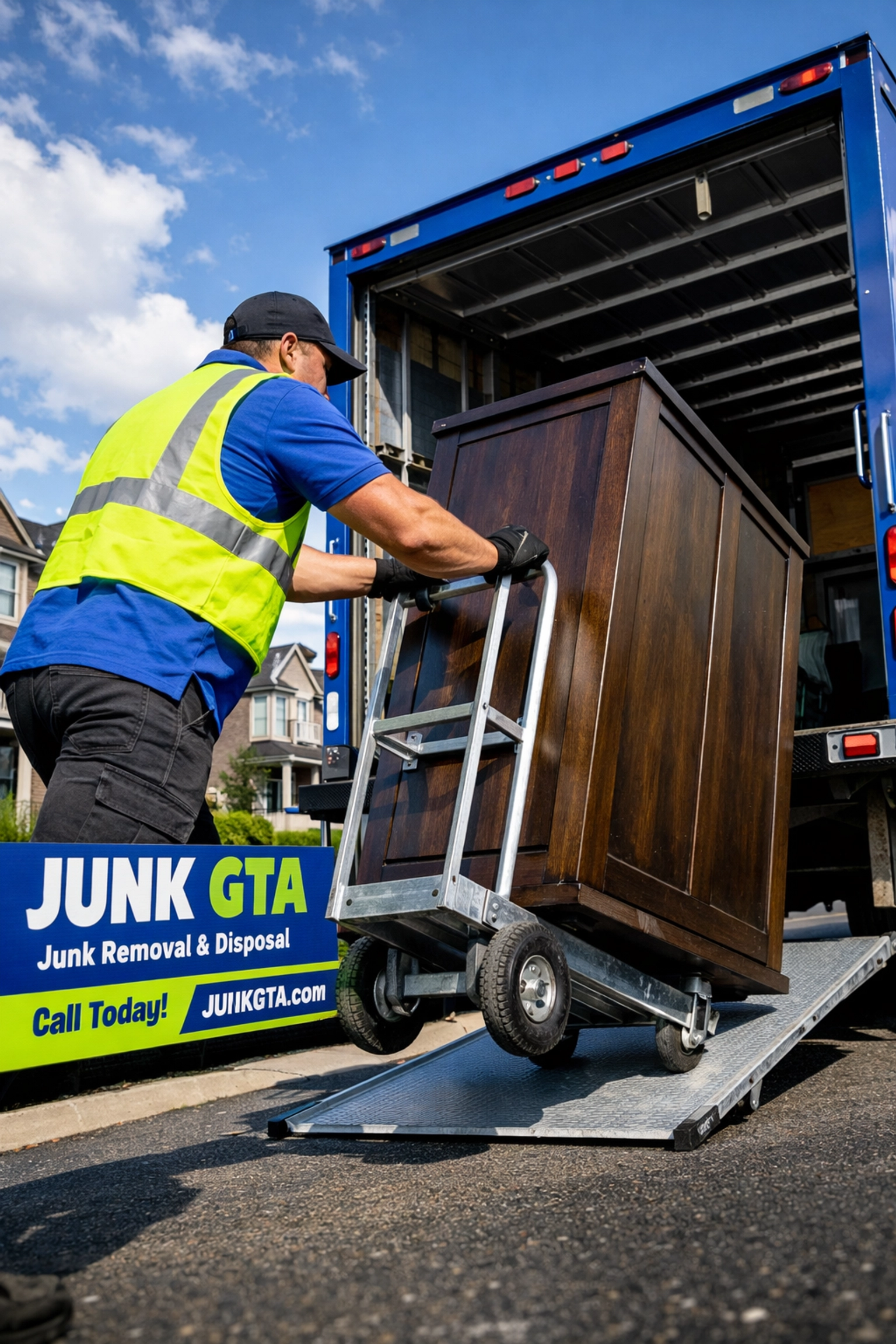 Expert furniture removal and heavy lifting for an estate clear-out in Sharon, East Gwillimbury.