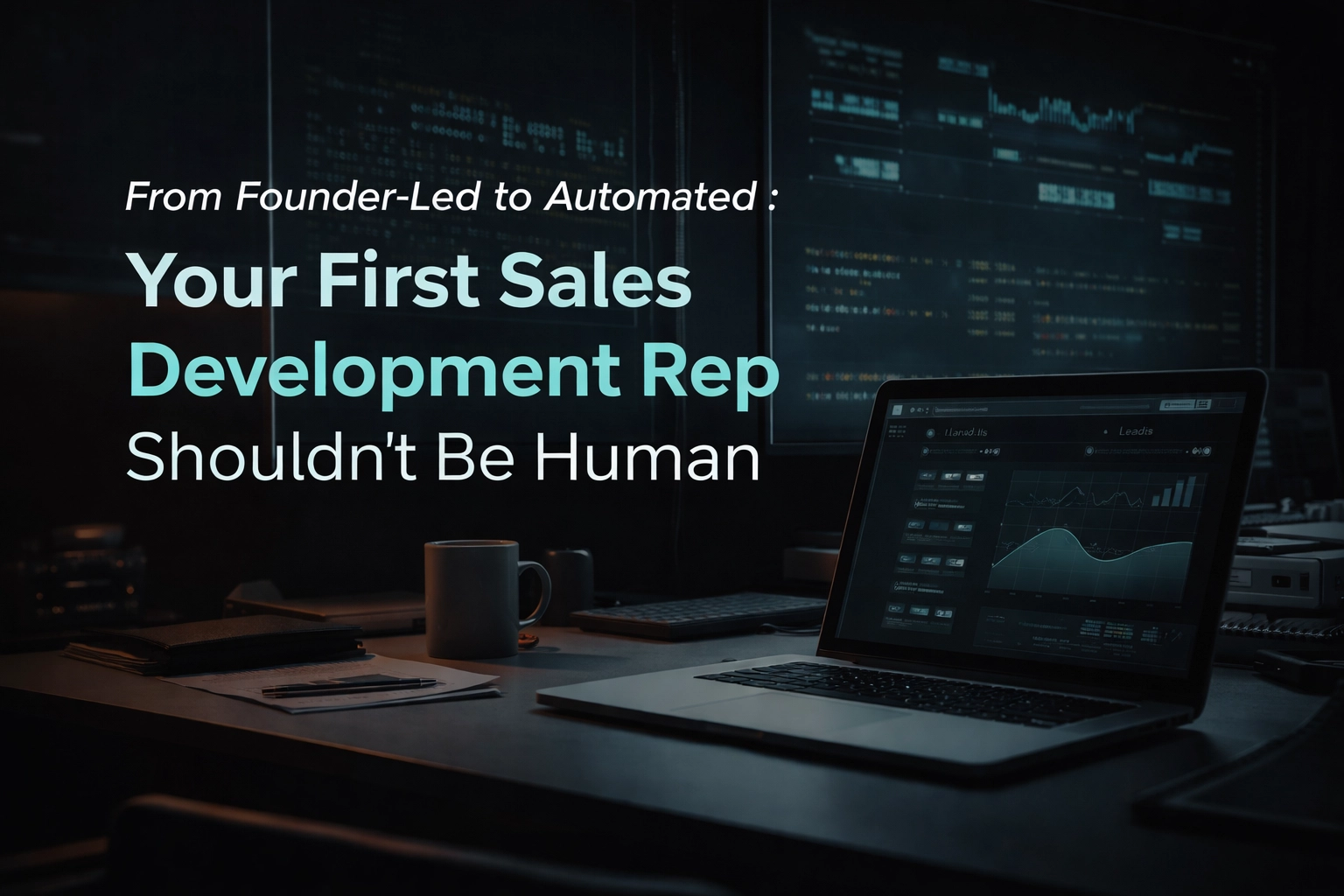 Sales development rep for startup - From Founder-Led to Automated