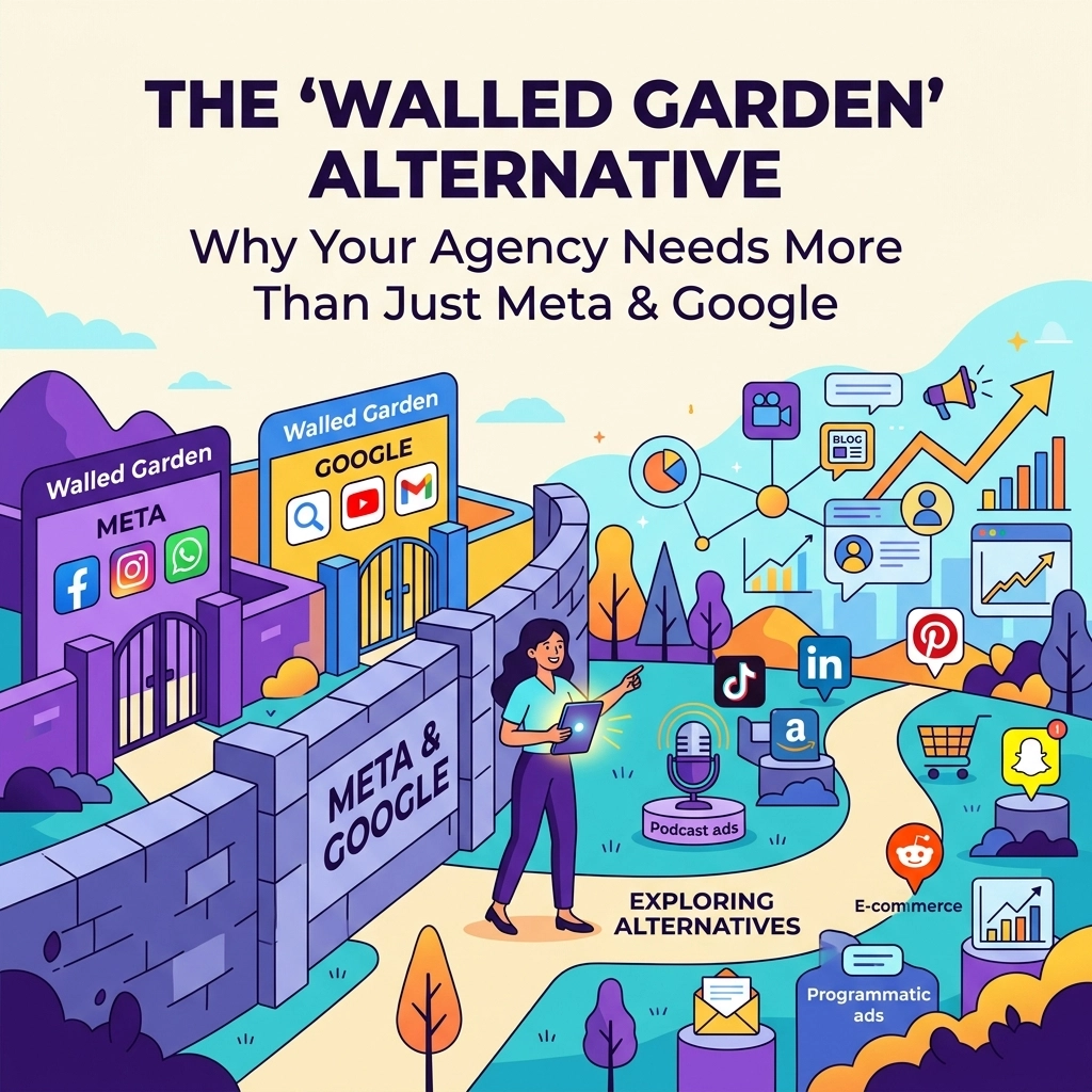[HERO] The 'Walled Garden' Alternative: Why Your Agency Needs More Than Just Meta & Google