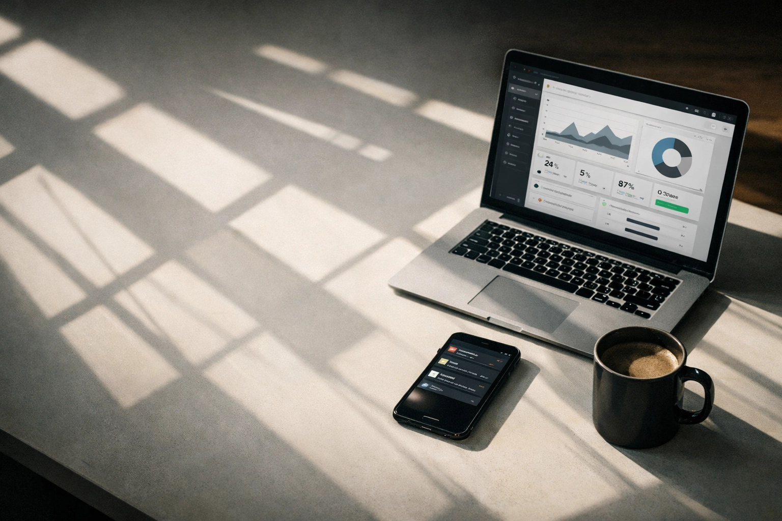 AI-powered CRM dashboard with automated notifications replacing manual updates in Dynamics 365