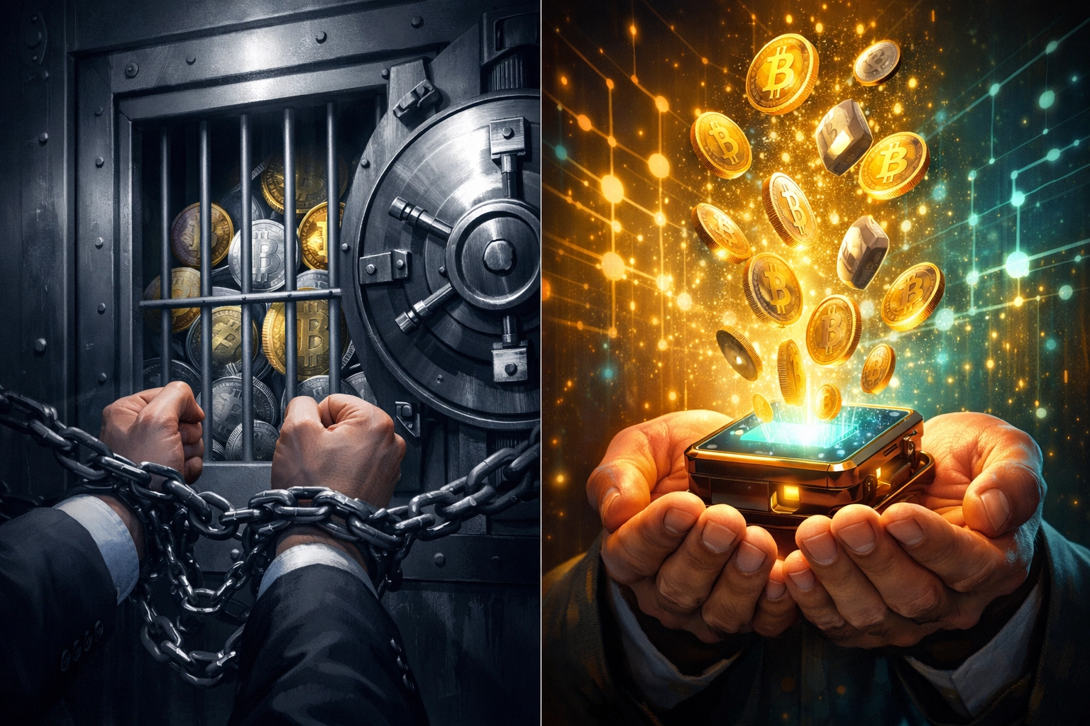 Custodial wallet restrictions versus self-custody freedom in Web3 payment systems