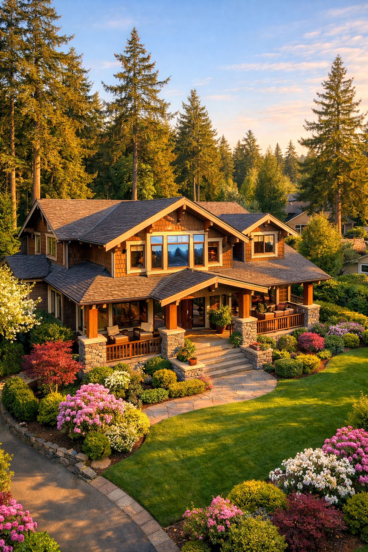 Craftsman home in Washington benefiting from the increased 2026 HECM loan limit.