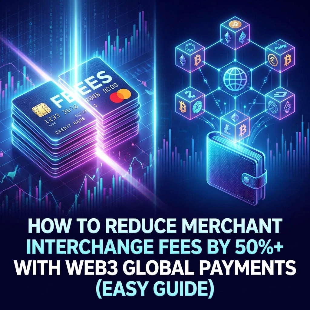 [HERO] How to Reduce Merchant Interchange Fees by 50%+ With Web3 Global Payments (Easy Guide)