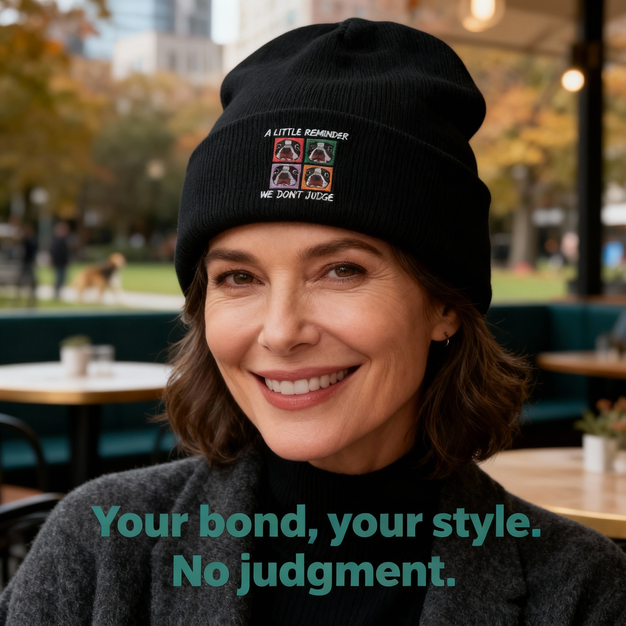A Little Reminder We Don't Judge Beanie