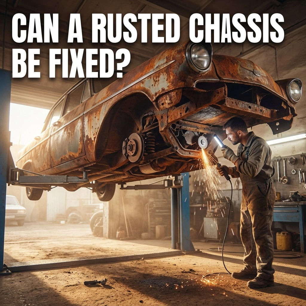 Can a rusted chassis be fixed?