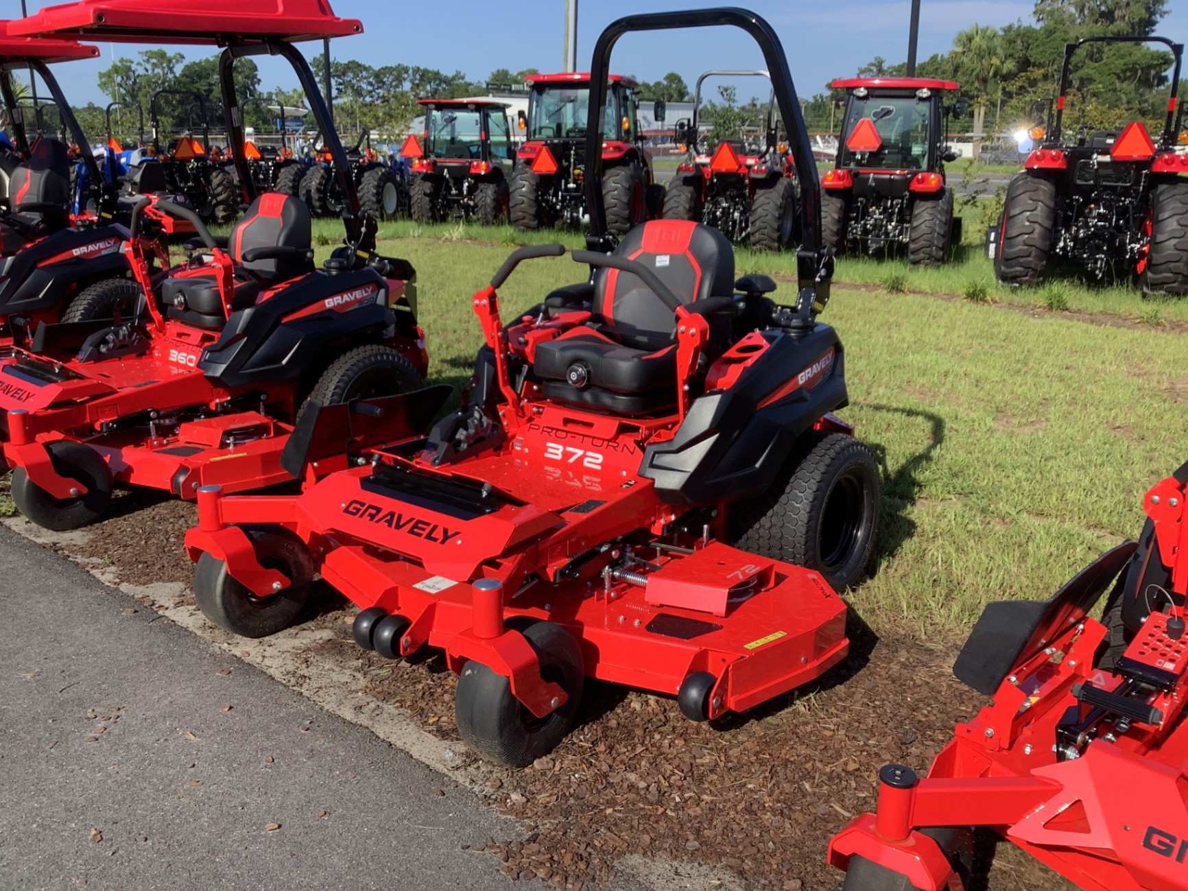 Gravely Zero-Turn Mowers Lineup at Ocala Tractor LLC
