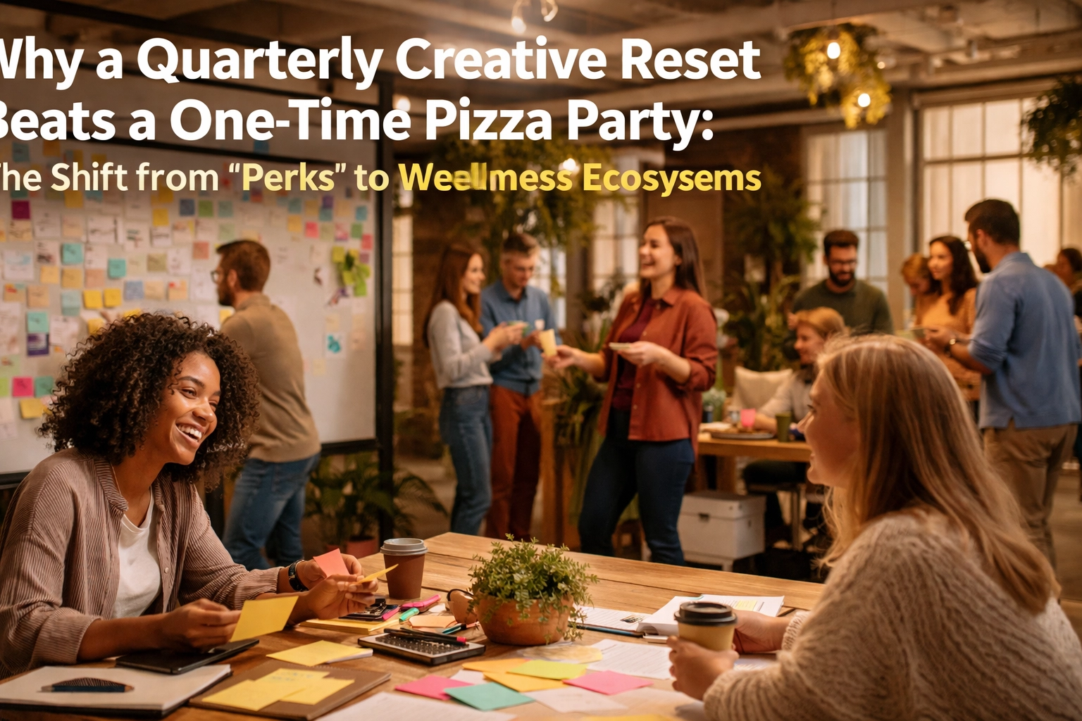 [HERO] Why a Quarterly Creative Reset Beats a One-Time Pizza Party: The Shift from 
