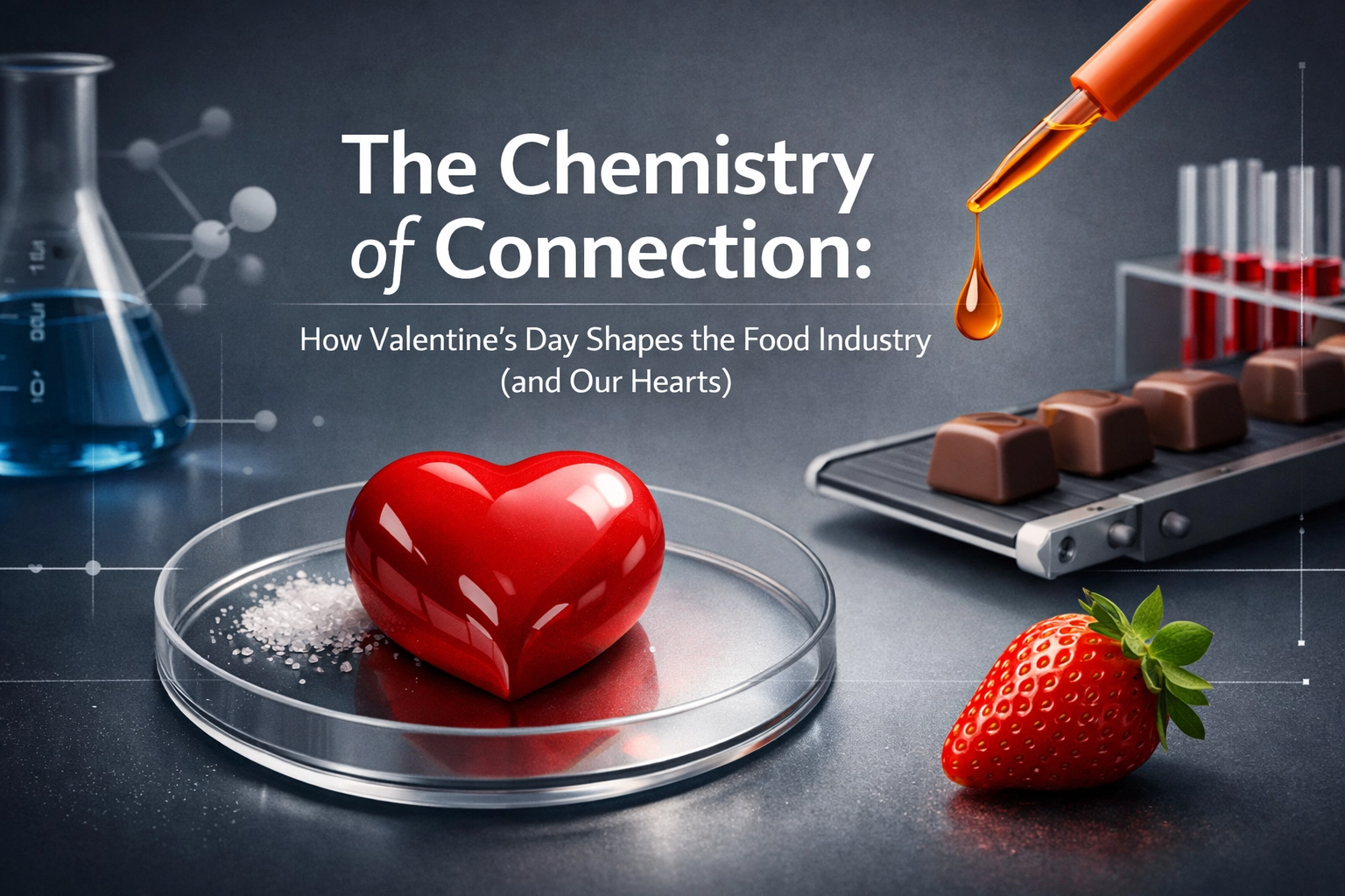 The Chemistry of Connection: How Valentine's Day Shapes the Food Industry (and Our Hearts)