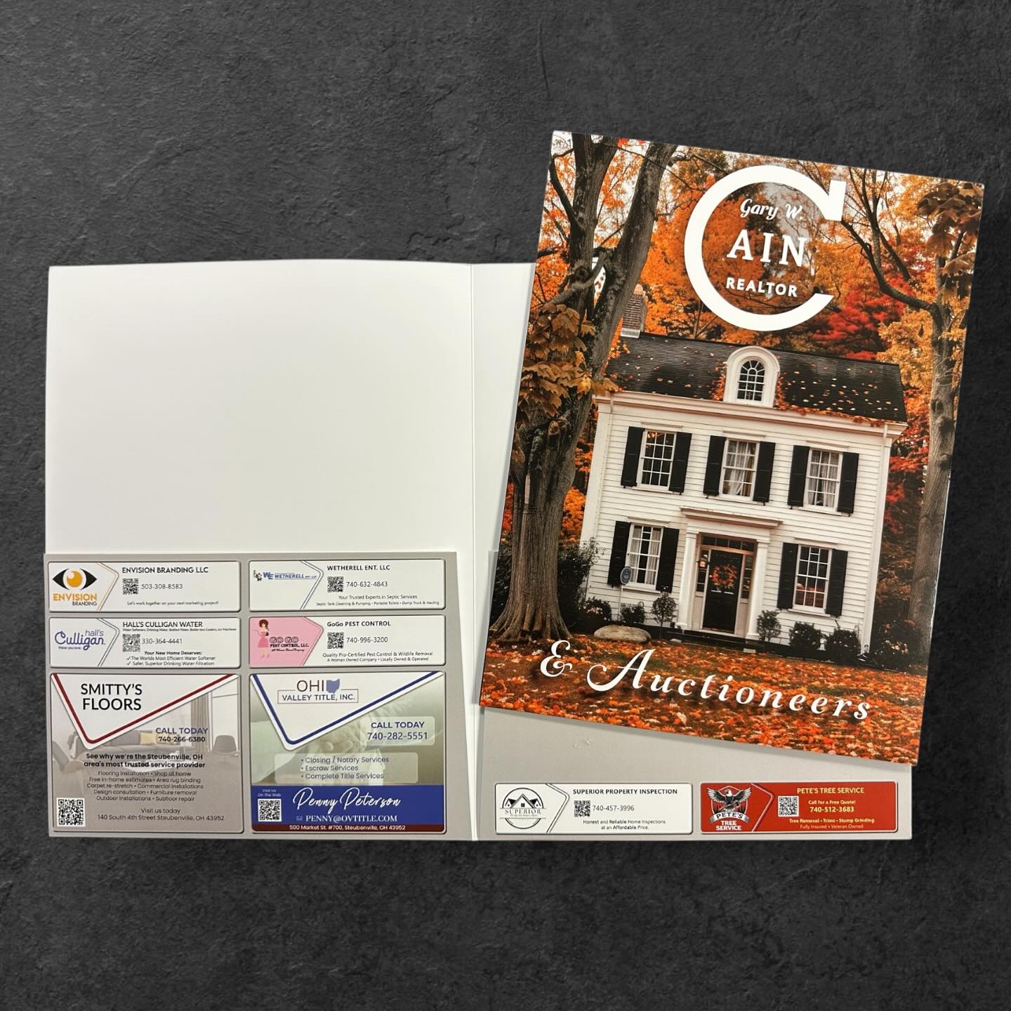 Custom Real Estate Presentation Folder