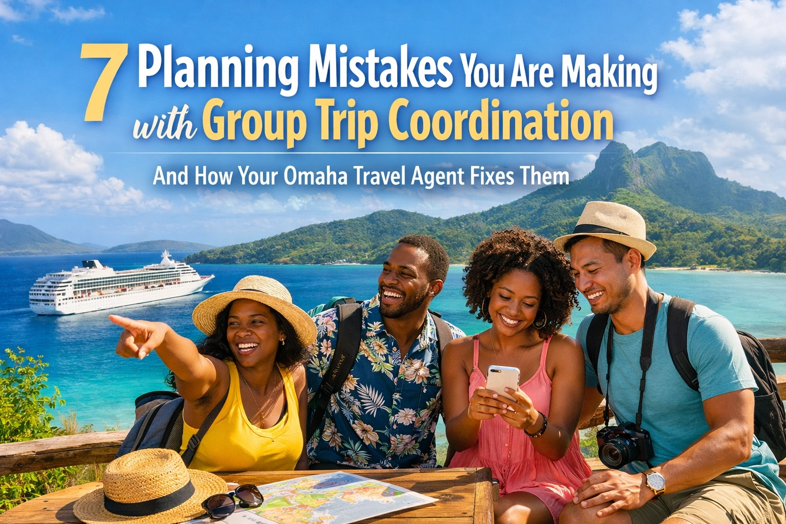 [HERO] 7 Planning Mistakes You Are Making with Group Trip Coordination and How Your Omaha Travel Agent Fixes Them