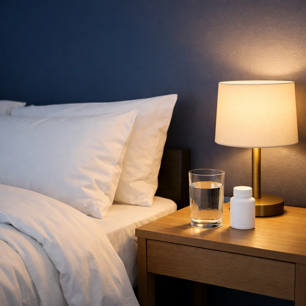 Peaceful bedroom setup for optimal sleep during marathon taper week
