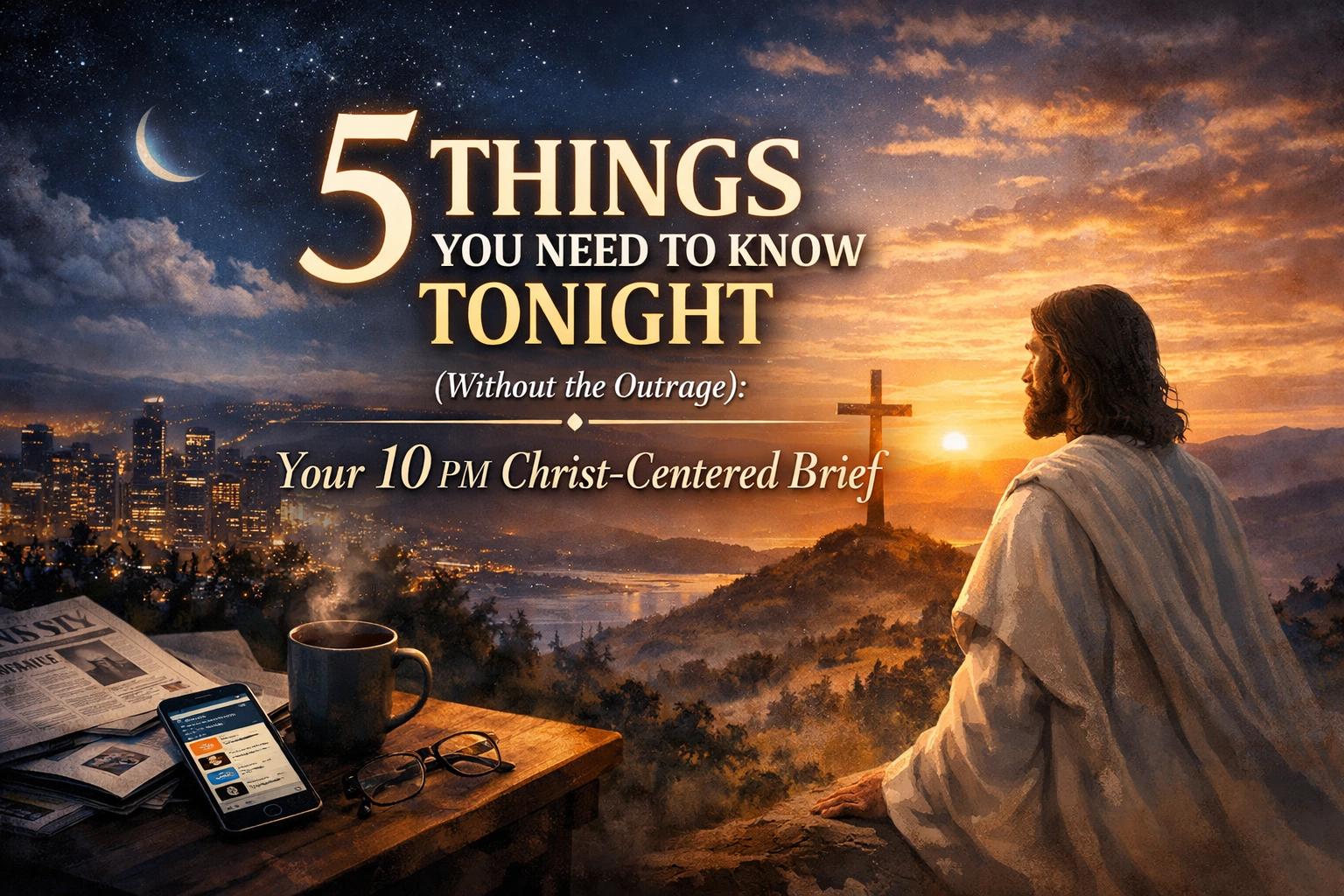 [HERO] 5 Things You Need to Know Tonight (Without the Outrage): Your 10 PM Christ-Centered Brief