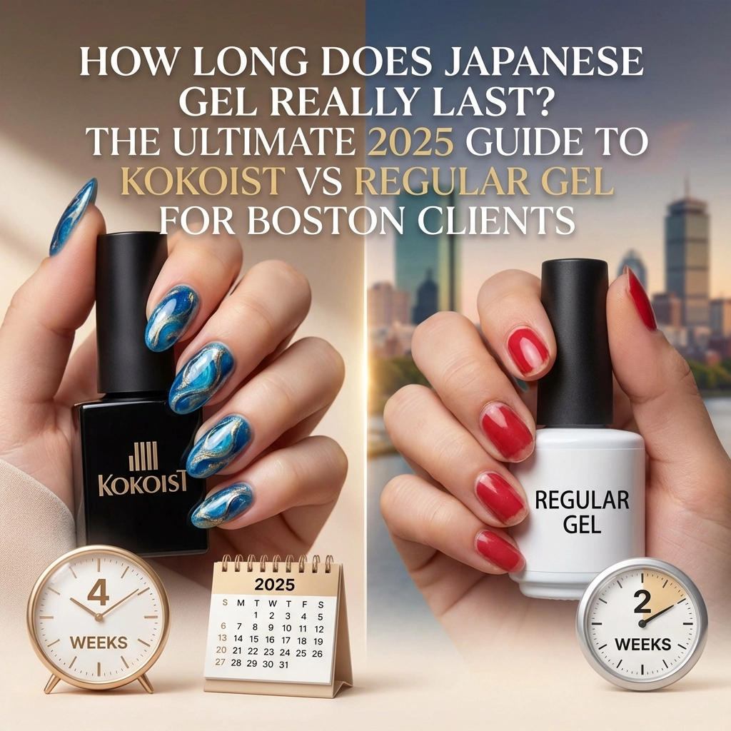 How Long Does Japanese Gel Really Last? The Ultimate 2025 Guide to Kokoist vs Regular Gel for Boston Clients